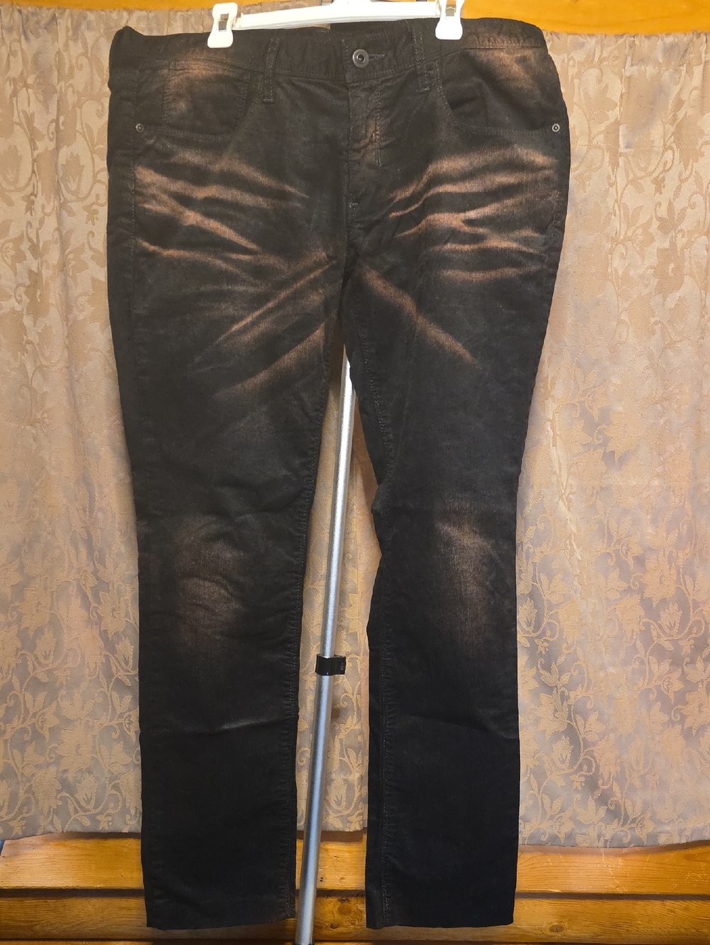 Neil Barrett Black Corduroy Men's Pants